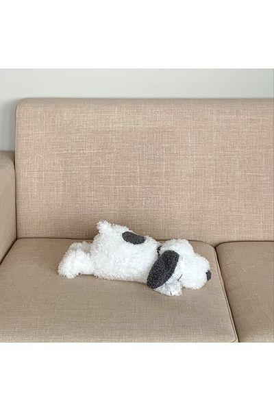 Choice 40x16cm Doll Big Size Snoopy Plush Toy Snoopy Cushion Sofa Bed Room Car Decor Lovely White Dog Puppy