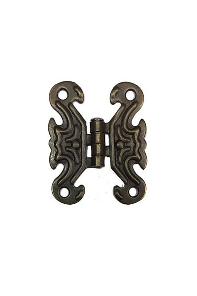 Easy Tedarik Decorative Sheet Butterfly Hinge - Small, Antique, 1 Piece