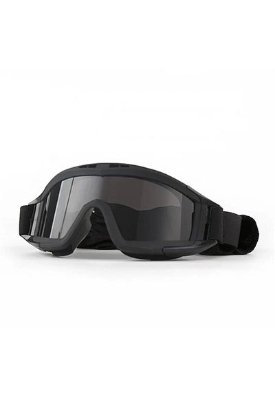 Choice Black 1 Lens Explosion Proof Shooting Tactical Goggles Anti-impact CS War Game Airsoft Paintball Hun