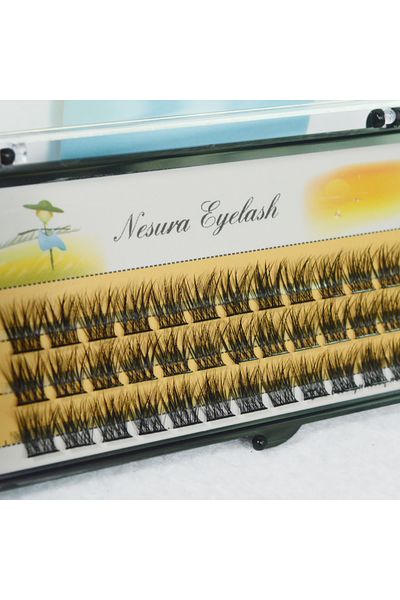 Choice 16mm C QSTY 36 Cluster Eyelashes Extension 50D Segmented Soft Natural Thick Mink Eyelash Grafting Fa