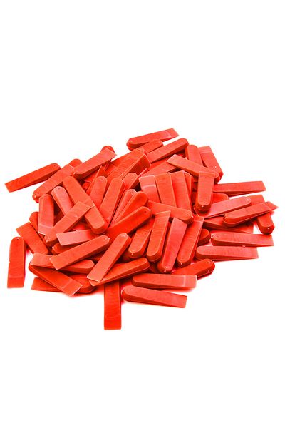 Choice 100pc Reusable 5mm Plastic Tile Wedge Spacer Leveling Clips Floor Locator Ceramic Tiling Laying A...