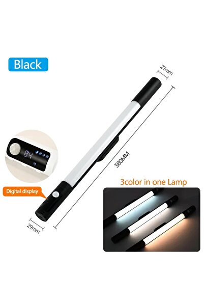Choice1 Black With Digital Display Motion Sensor Light Night Light Desk Lamp ...