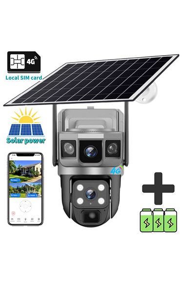 Choice 4G CCTV No Card For Outdoor Camera Battery CCTV Monitor 4G SIM Card Wireless Network IP Security Pet