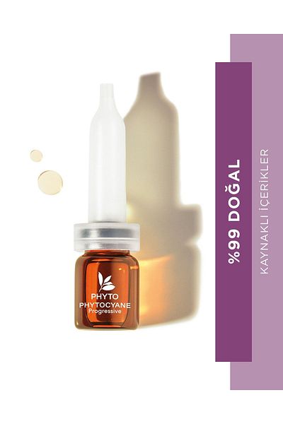 Phyto Women's 99% Natural Shape Low Care Serum Against Chronic Hair Loss 12 Ampoules 5 ml