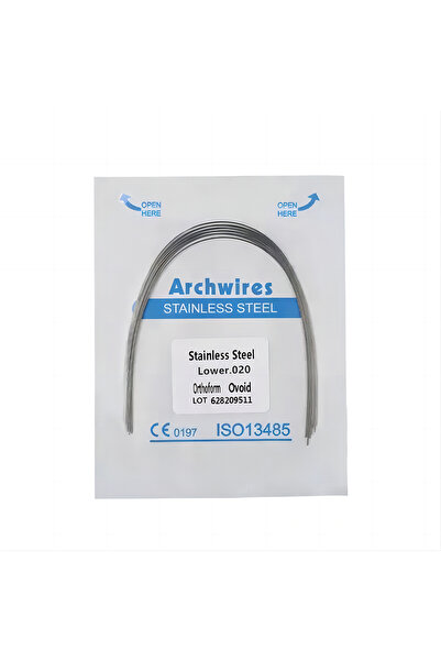 Choice14 20 Lower PIORPOY 10Pcs Dental Stainless Steel Wire Round/Rectangular...