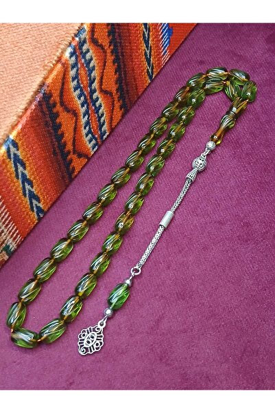 sitre Kalem İşçilikli Ateş Kehribar Koleksiyonluk