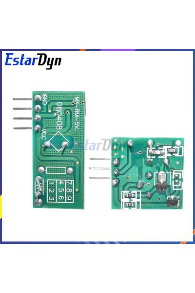 Estardyn ASK 433Mhz RF Wireless Transmitter Module and Receiver Kit 5V DC For Arduino Raspberry P...