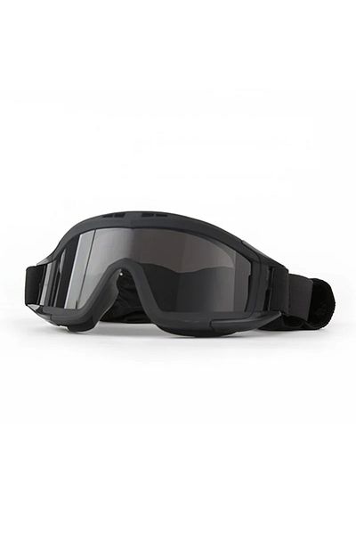 Choice Black 1 Lens Explosion Proof Shooting Tactical Goggles Anti-impact CS War Game Airsoft Paintball Hun
