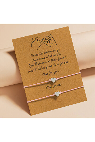 Choice NRXY-377-3 Two Card Pack with Multiple Color Available Copper Heart Ad...