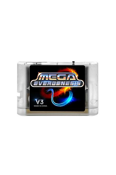Choice خرطوشة ألعاب MD V3 Classic White Mega Drive V3.0 Pro EDMD Remix MD V3 لجهاز SEGA MegaDrive GENESIS U