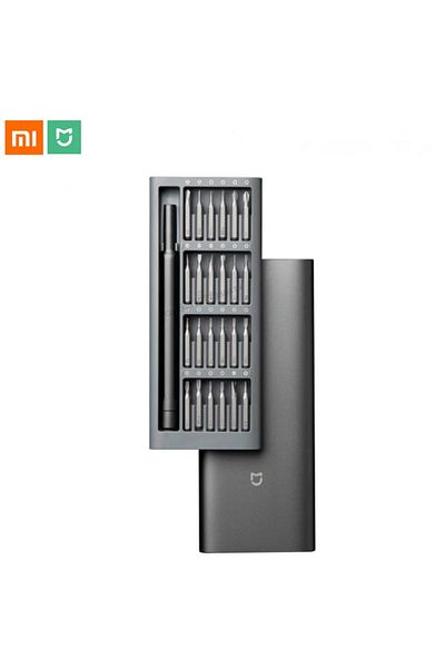 Choice 24 IN 1 Original Xiaomi Mijia Wiha 24 in 1 Precision Screw Driver Kit 60HRC Magnetic Bits ScrewDrive