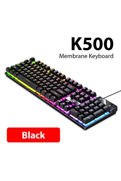 Game Falcon black Wired Mechanical Keyboard, Laptop, Desktop Computer, Office Gaming Keyboard, Brown Switch, Mul