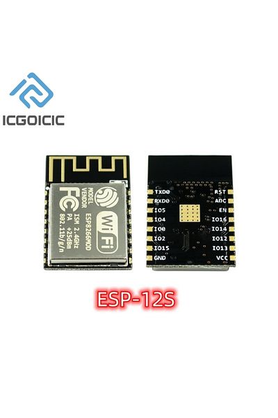 ICGOICIC Esp-12s Esp8266 Serial To Wifi Module Esp-12s Esp-12f Esp-12eindustrial Grade Wireless Module Esp-12
