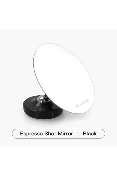 Choice Black Espresso Extraction Shot Mirror Stainless Steel Portafilter Lens Flow Rate Observation Magneti