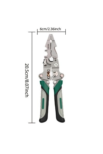 Choice wire stripper Electrician Wire Crimper Peeler Pliers Cables Stripping multifunctional Press Pliers T
