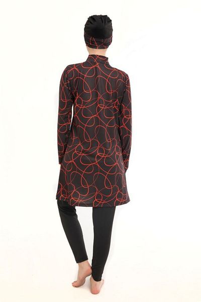 sorisso Hijab Clothing Patterned Hijab Swimsuit