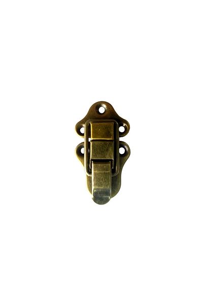 Easy Tedarik Coffer, Box Clip, Front Lock - 72X40Mm, Antique, 100 Pcs