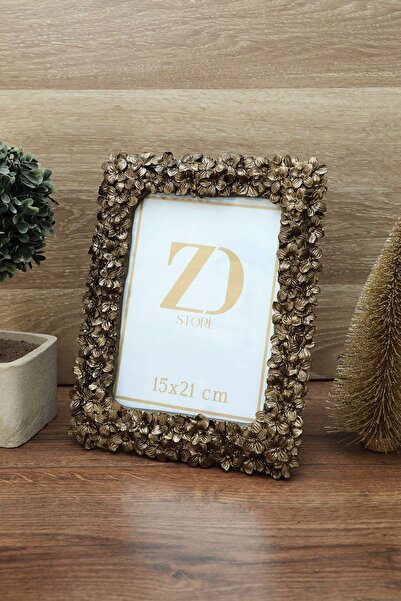 Aksesuar ZD Store 15x21 إطار صور فاخر بنمط الأزهار