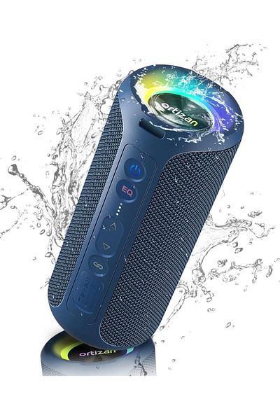 Choice Blue Ortizan X8 Pro Bluetooth Speaker Portable with 40W Stereo Sound,Rich Bass,IPX7 Waterproof, 30H