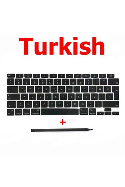 Choice Turkey New Replacement Keycaps Keys Key Cap For Macbook Air 13" M1 A2337 Keyboard Keycap US UK Spain