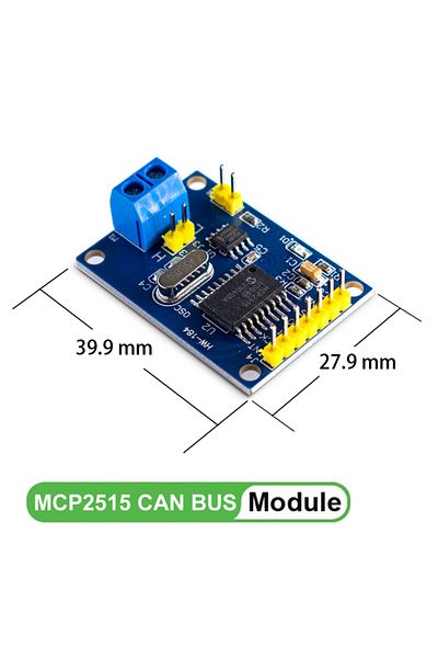 Choice Mcp2515 Can Bus Module Board Tja1050 Receiver Spi For 51 Mcu Arm Controller