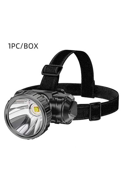 Choice TS25 headlight LED Strong Light Five Headed Outdoor Waterproof Fishing Light USB Rechargeable Ultra