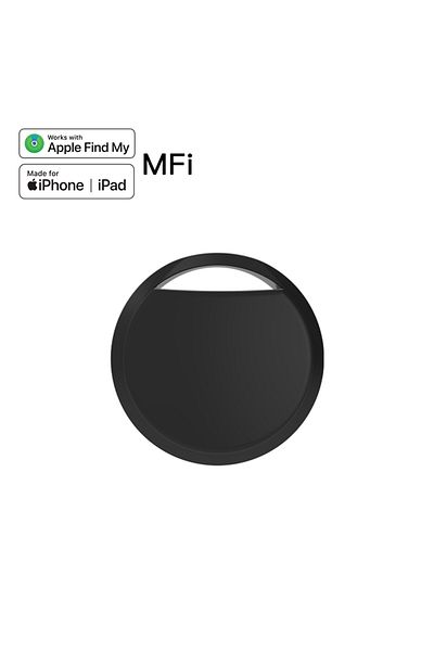Choice 1PC Black Airtag Bluetooth GPS Trackers IPX 5 Waterproof Sport Tracking Find My Elderly Kids Pets Av