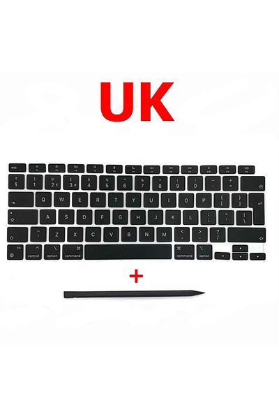 Choice UK New Replacement Keycaps Keys Key Cap For Macbook Air 13" M1 A2337 Keyboard Keycap US UK Spain Fre