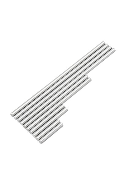 Choice 10Pcs 5.3mm High Hardness Ejector Pins Set for Pushing Drill Buttons Full Specifications Steel Re...