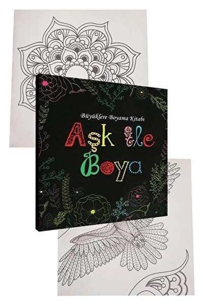 Artlantis 48 Adet Çift Taraflı Marker Kalem Çantalı 1 Paket 48 Renk Touch Markör Aşk İle Boya Mandala Büyükler