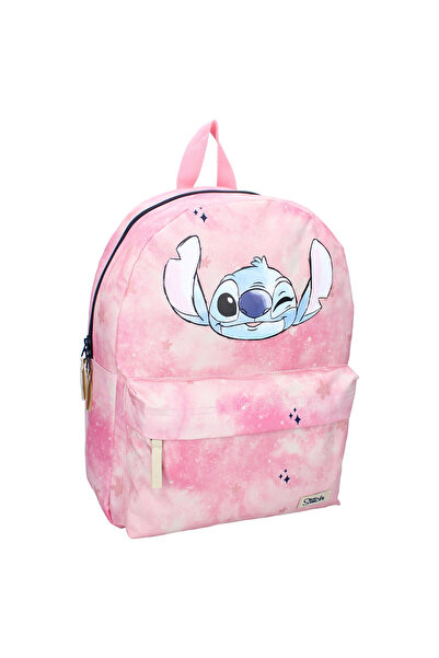 Stitch Παιδικό σακίδιο πλάτης, 39x29x12 cm, με δύο θήκες, πολύχρωμο, Unbearab...