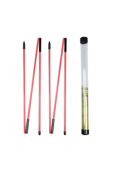 Choice Red 6 Colors Golf Alignment Sticks Collapsible Golf Practice Rods Putter Green Trainer Tools Golf Sw