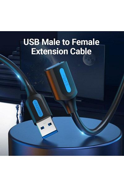 Vention Vention CBHBG USB extension cable, USB 3.0 male to USB 3.0 female, 1.5m, transfer rate 5 Gbps