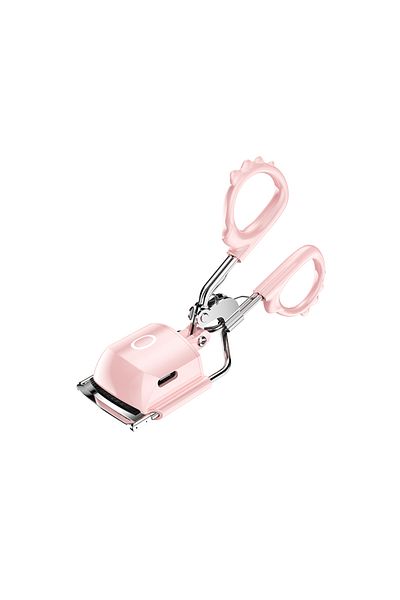Choice Pink Best Heated Eyelash Curler Intelligent Quick Heating 3 Temperature Control Portable Makeup Tool