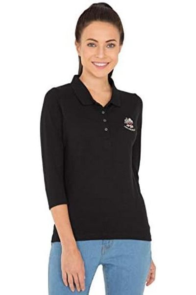 JOCKEY USA Orignals Polo T-Shirt UL10-0103-BLACK