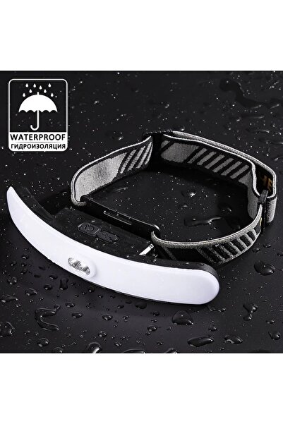 Choice مصباح أمامي LED عاجي اللون لإطالة الرموش، مصباح أمامي قابل لإعادة الشح...