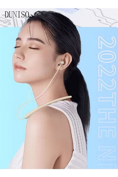 Generic Duniso Wireless Bluetooth 5.2 Earphones Neckband Noise Cancelling Stereo Sweatproof Earphones