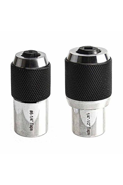 Choice 2Pcs Professional 2Pcs Adjustable Tap Socket Set For Accurate Tapping and Reaming 3/8" Sq Drive Adap
