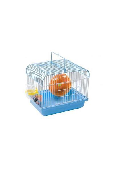 Genel Markalar Palmas Hamster Kafesi 22,5x17x17 Mavi-yeşil-pembe