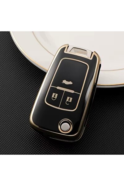 YıldızTuning Husa pentru chei Chevrolet Cruze Black Gold