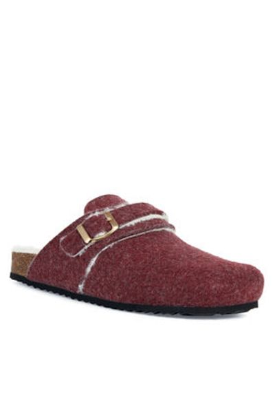 Geox women's slippers D36LSB-000NY red