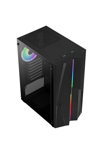 AEROCOOL Aerocool Mecha Mid Tower Case (Black)