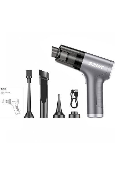 szuk مكنسة كهربائية أساسية SZUK C006 للسيارة بقوة شفط قوية 780000 باسكال، محم...