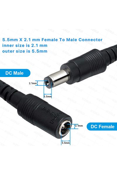Choice 5m Kerui 10m/5m/3m 5.5mm*2.1mm Dc Power Connector Extension Cord Jack Adapter Lead Cable Dc Female M