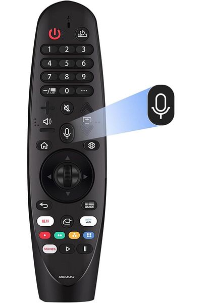 Choice Black With Voice Replacement Magic Remote Control For Smart TV For Rx ZX WX Series Controller MR20GA