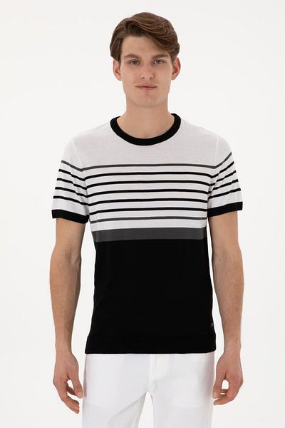 U.S. Polo Assn. Мъжки трикотажен пуловер с къс ръкав U.S. Polo Assn. 2100062