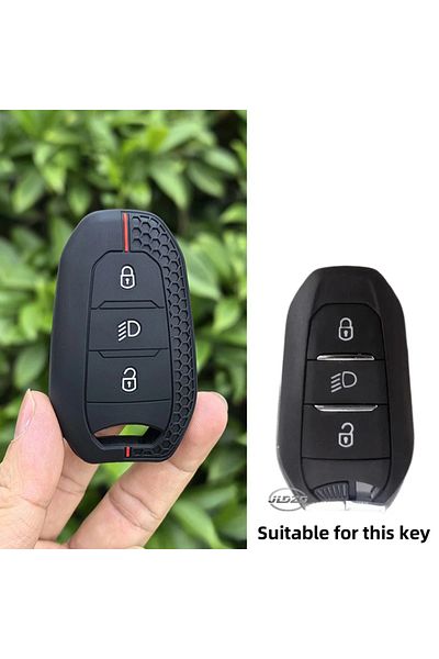 Choice Type B Silicone Car Key Case Cover for Citroen C2 C3 C5 X7 C4 Picasso Berlingo for Peugeot 208 308 4