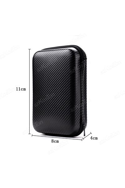 Choice Universal black Mini Storage Bag Case For Go Pro Hero 13 12 11 10 9 8 7 6 SJCAM AKASO DJI Osmo Actio
