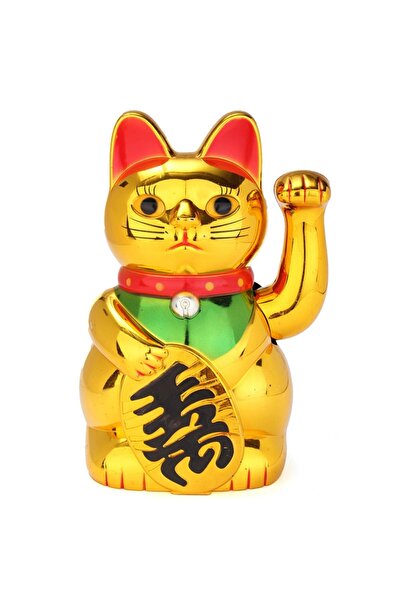 Choice قطعة واحدة من الذهب الكلاسيكي، قطط محظوظة تلوح وتلوح، ذراع متحركة، ثرو...
