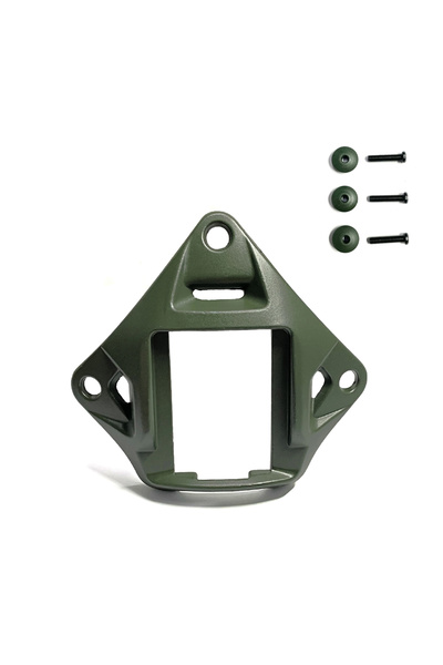 choice2 محول غطاء خوذة الصيد Green Tactical FAST مع حامل NVG للخوذة، متوافق م...